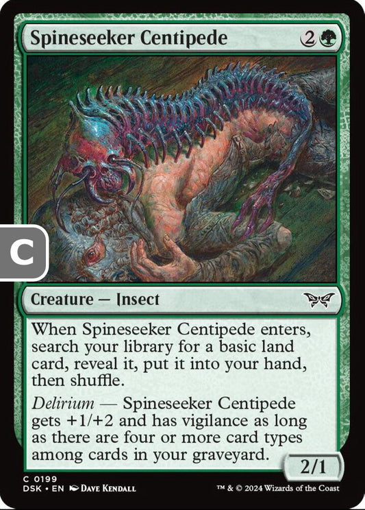 Spineseeker Centipede DSK Creature Insect NM