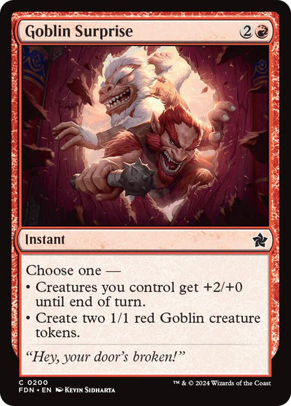 Goblin Surprise FDN Instant  NM