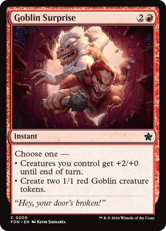 Goblin Surprise FDN Instant  NM