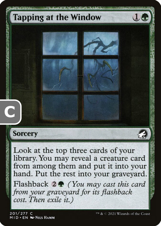Tapping at the Window MID Sorcery  NM