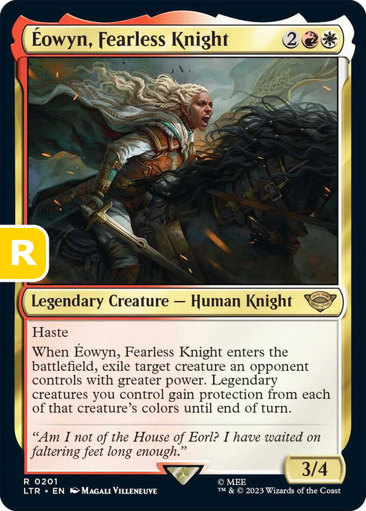 Eowyn, Fearless Knight LTR Legendary Creature Human Knight NM