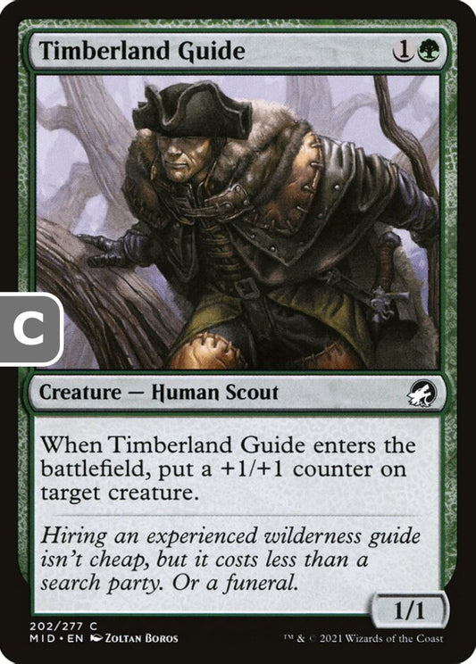 Timberland Guide MID Creature Human Scout NM