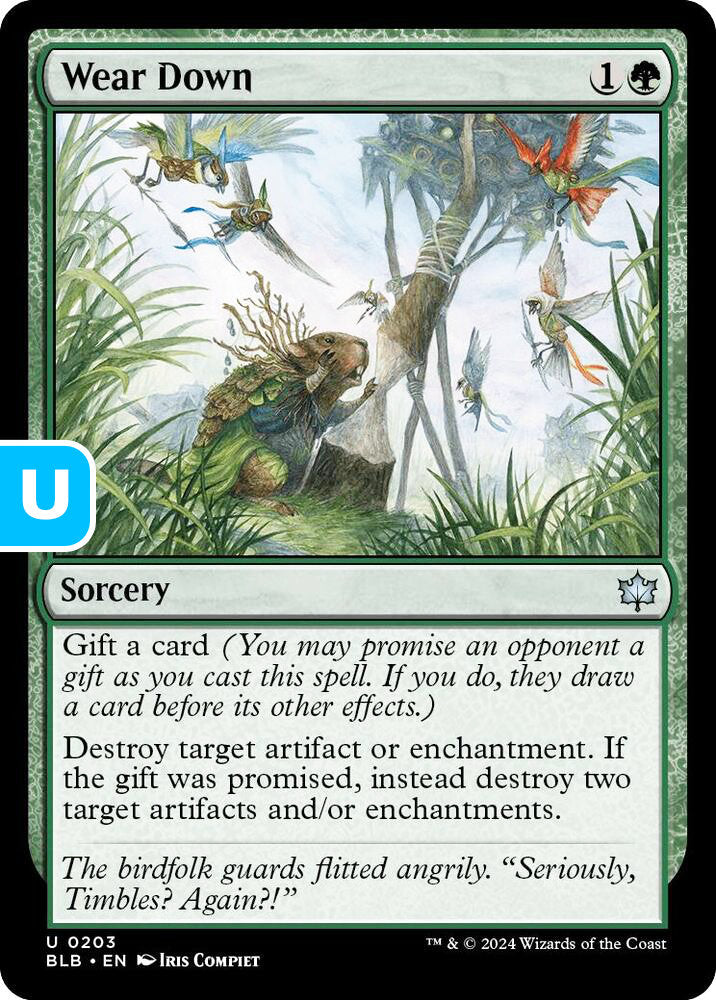 Wear Down BLB Sorcery  NM