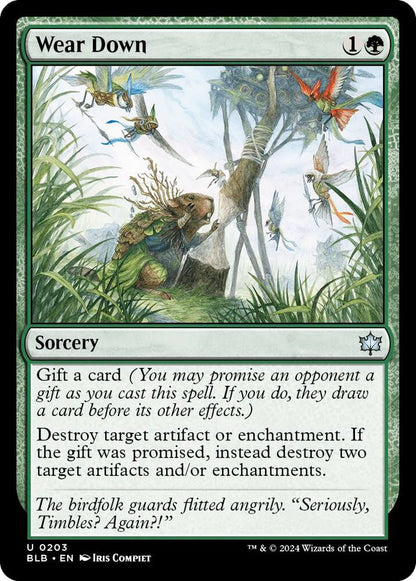 Wear Down BLB Sorcery  NM