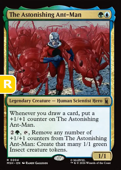 The Astonishing Ant-Man MSH Legendary Creature Human Scientist Hero NM