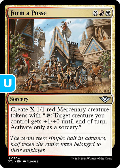 Form a Posse Sorcery  OTJ NM