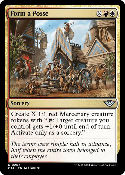 Form a Posse Sorcery  OTJ NM