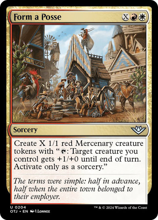Form a Posse Sorcery  OTJ NM