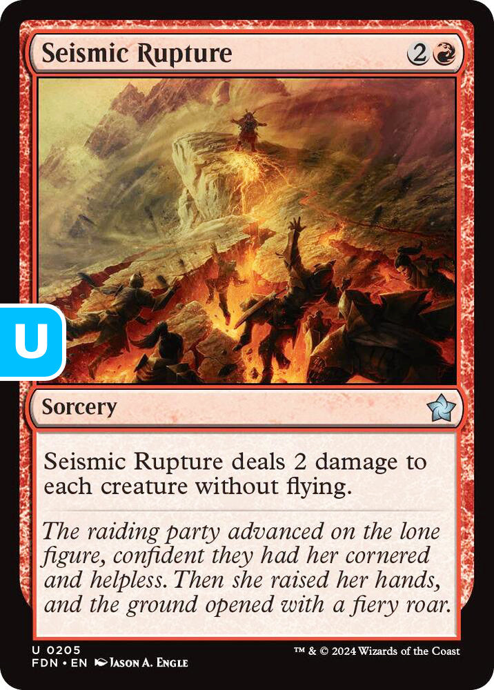 Seismic Rupture FDN Sorcery  NM