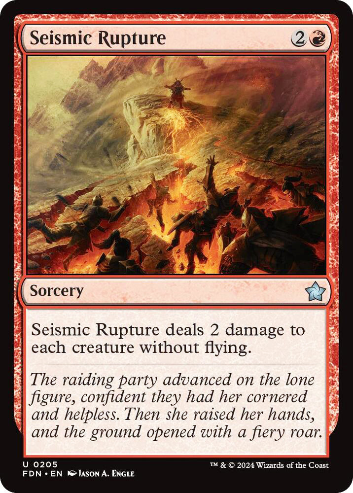 Seismic Rupture FDN Sorcery  NM