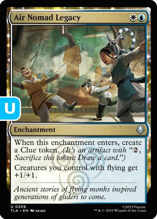 Air Nomad Legacy TLA Enchantment  NM