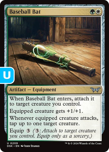 Baseball Bat DSK Artifact Equipment NM