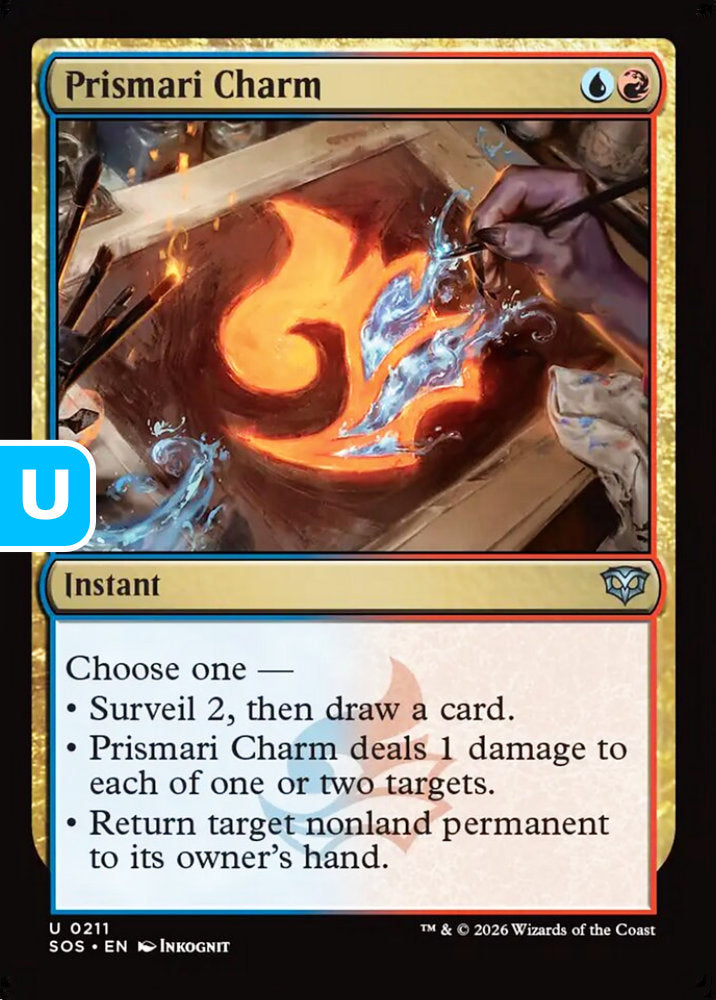 Prismari Charm SOS Instant  NM
