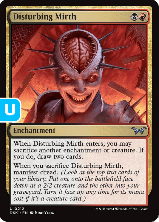 Disturbing Mirth DSK Enchantment  NM