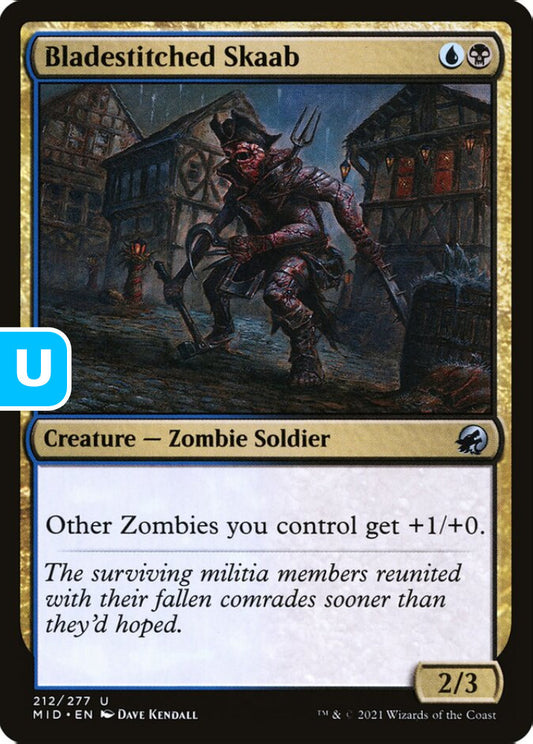 Bladestitched Skaab MID Creature Zombie Soldier NM