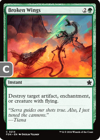 Broken Wings FDN Instant  NM