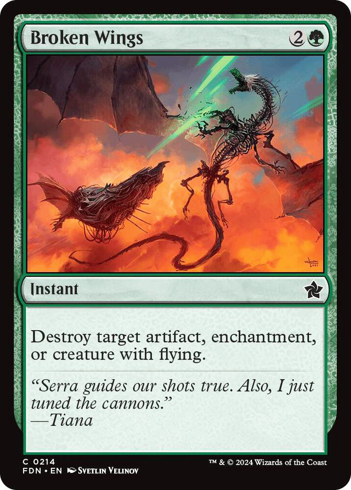 Broken Wings FDN Instant  NM
