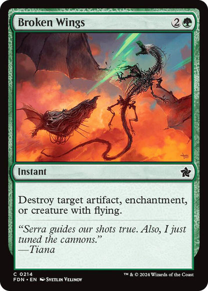 Broken Wings FDN Instant  NM