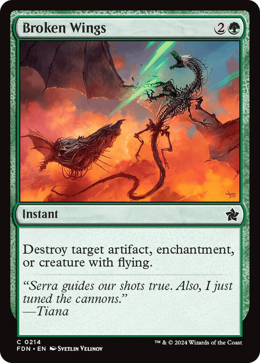 Broken Wings FDN Instant  NM