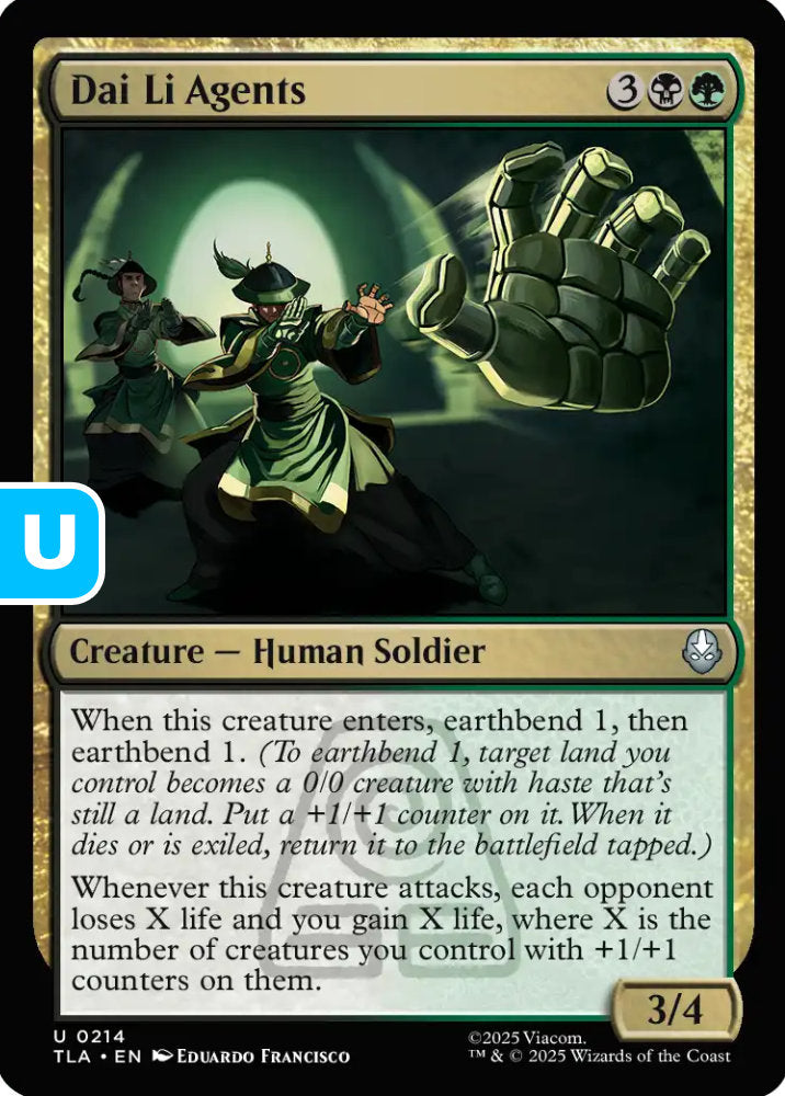 Dai Li Agents TLA Creature Human Soldier NM
