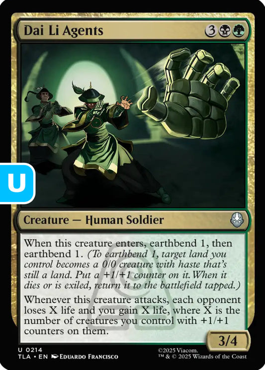 Dai Li Agents TLA Creature Human Soldier NM