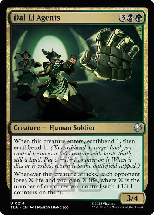 Dai Li Agents TLA Creature Human Soldier NM
