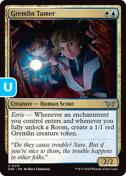Gremlin Tamer DSK Creature Human Scout NM