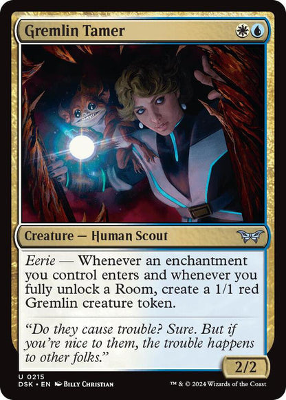 Gremlin Tamer DSK Creature Human Scout NM