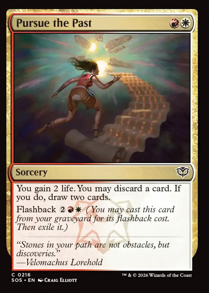 Pursue the Past SOS Sorcery  NM