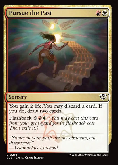 Pursue the Past SOS Sorcery  NM
