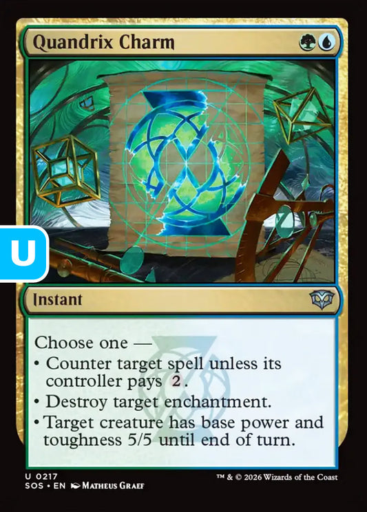 Quandrix Charm SOS Instant  NM