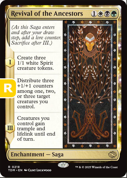 Revival of the Ancestors TDM Enchantment Saga NM