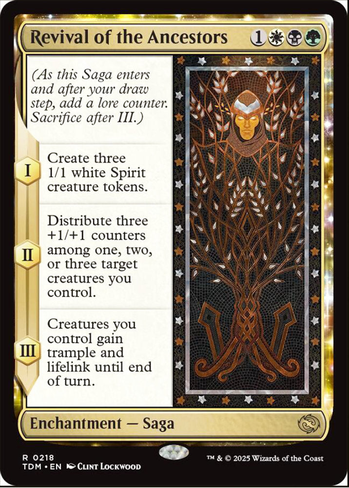Revival of the Ancestors TDM Enchantment Saga NM
