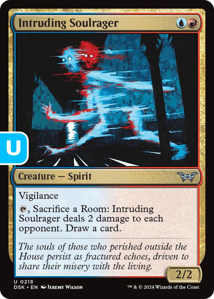 Intruding Soulrager DSK Creature Spirit NM