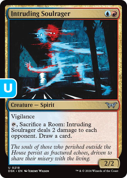 Intruding Soulrager DSK Creature Spirit NM