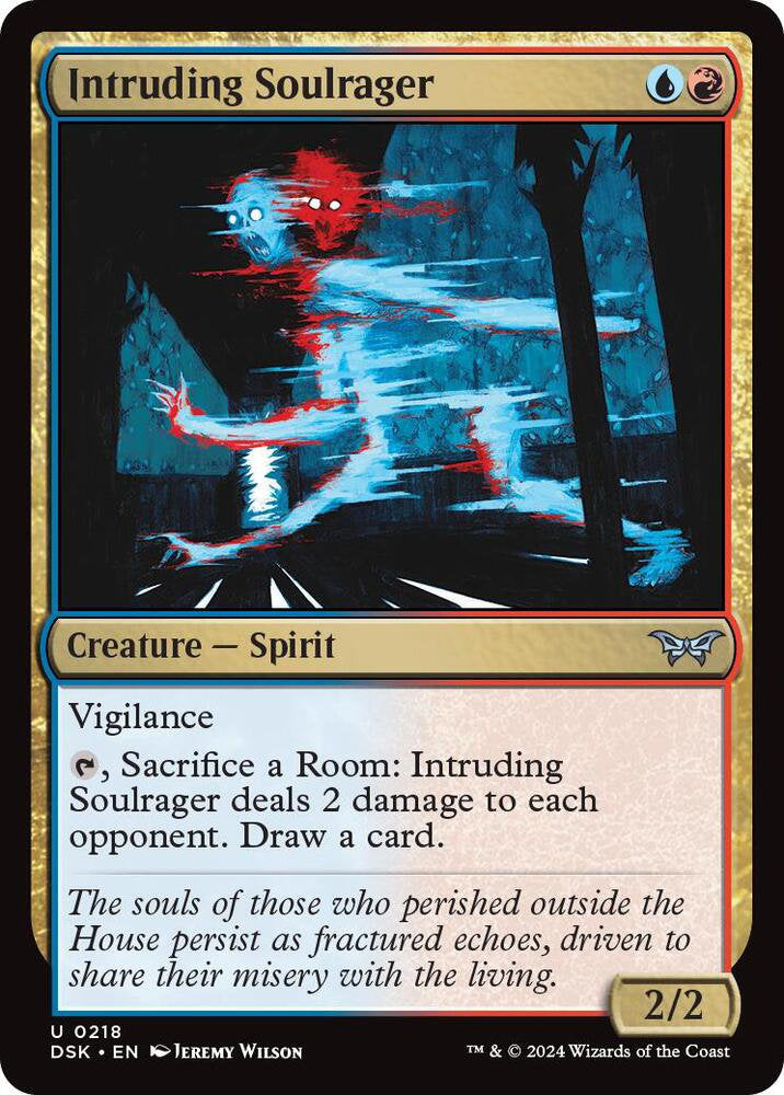 Intruding Soulrager DSK Creature Spirit NM