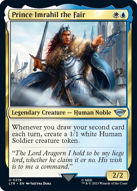 Prince Imrahil the Fair LTR Legendary Creature Human Noble NM