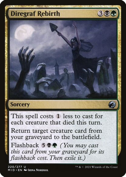 Diregraf Rebirth MID Sorcery  NM