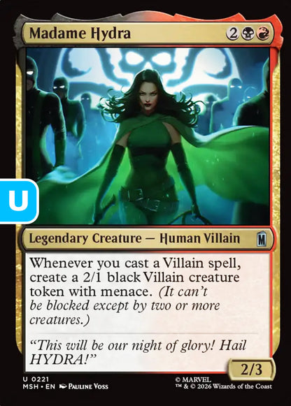 Madame Hydra MSH Legendary Creature Human Villain NM
