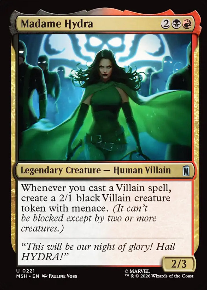 Madame Hydra MSH Legendary Creature Human Villain NM
