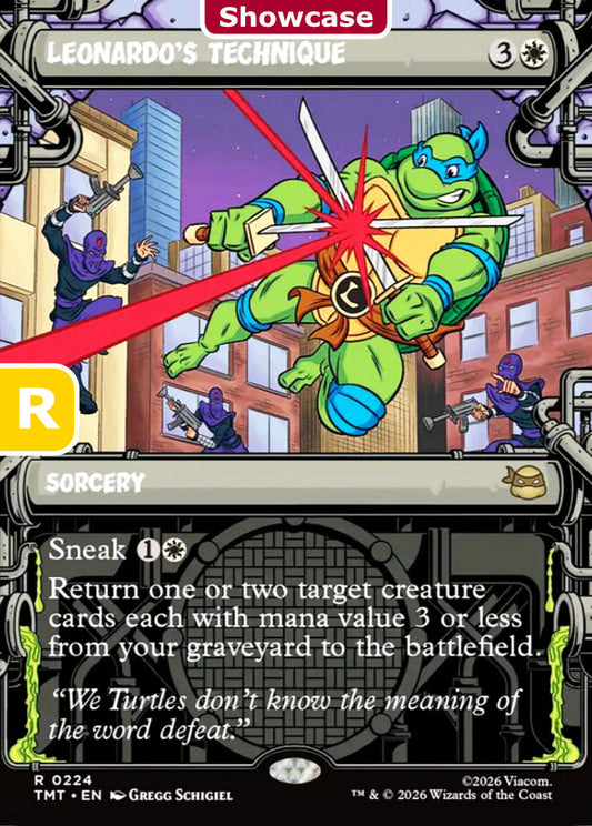 Leonardo's Technique TMT Sorcery  NM