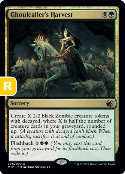 Ghoulcaller's Harvest MID Sorcery  NM