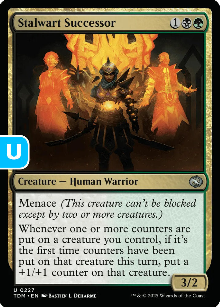 Stalwart Successor TDM Creature Human Warrior NM