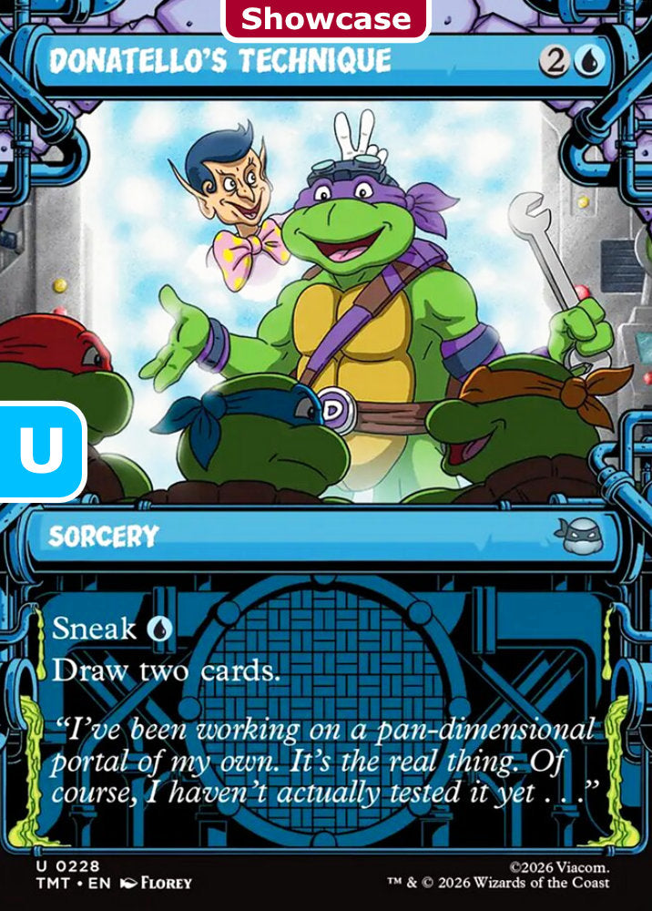 Donatello's Technique TMT Sorcery  NM
