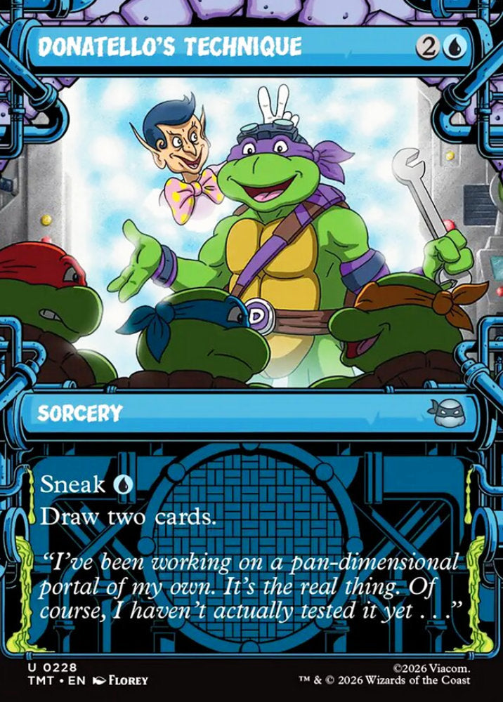 Donatello's Technique TMT Sorcery  NM