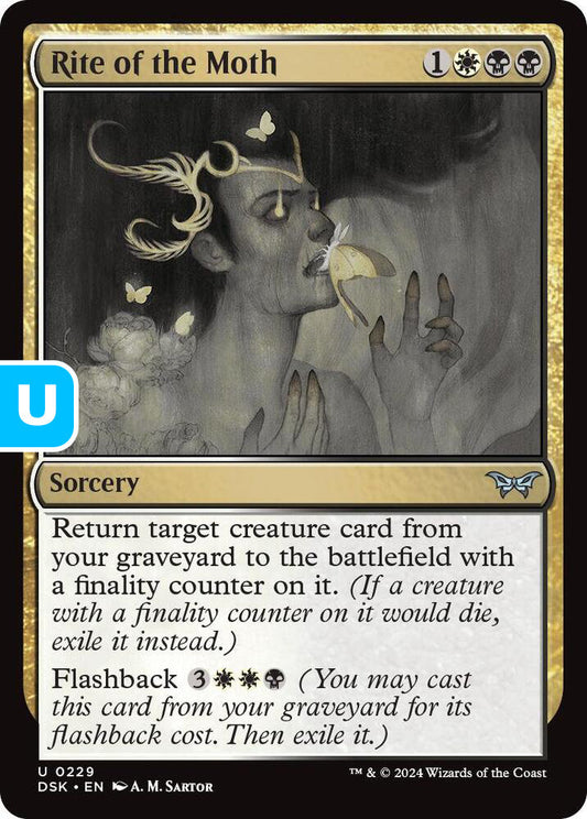 Rite of the Moth DSK Sorcery  NM