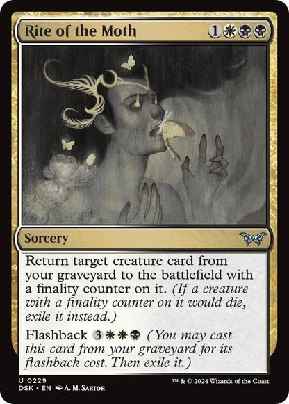 Rite of the Moth DSK Sorcery  NM