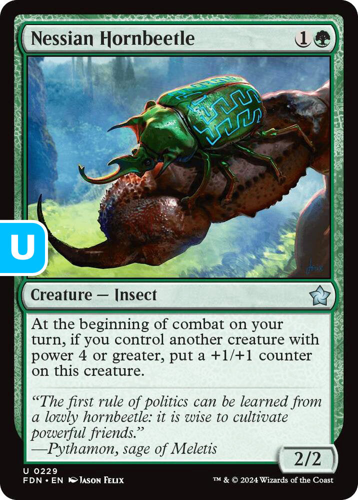 Nessian Hornbeetle FDN Creature Insect NM