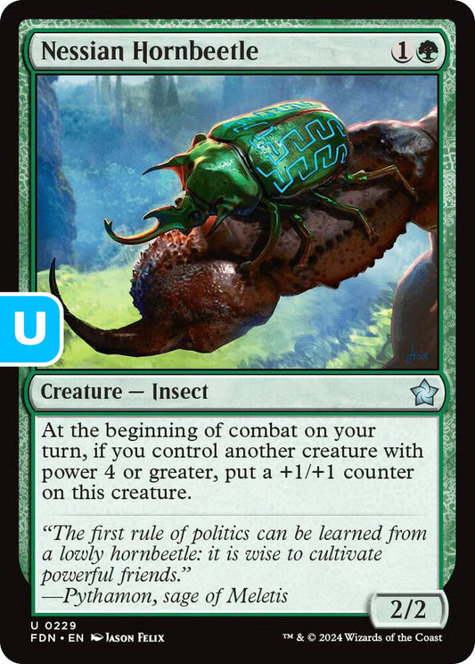 Nessian Hornbeetle FDN Creature Insect NM