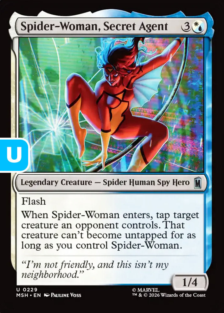 Spider-Woman, Secret Agent MSH Legendary Creature Spider Human Spy Hero NM
